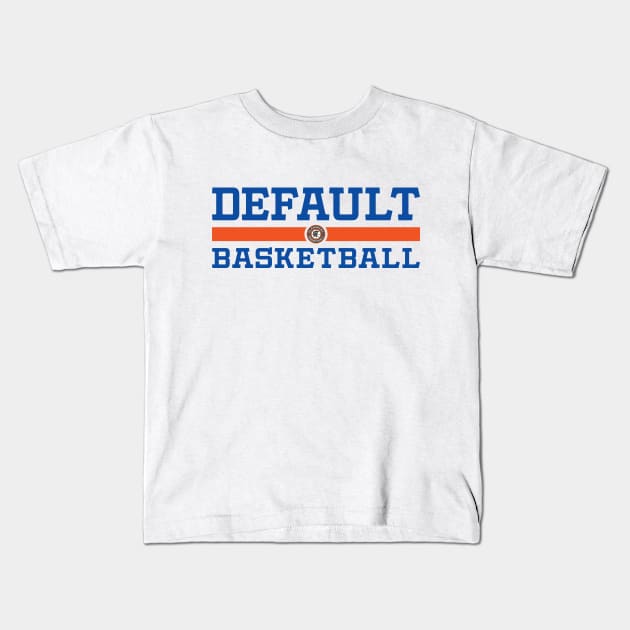 DEFAULT BASKETBALL Kids T-Shirt by Rola